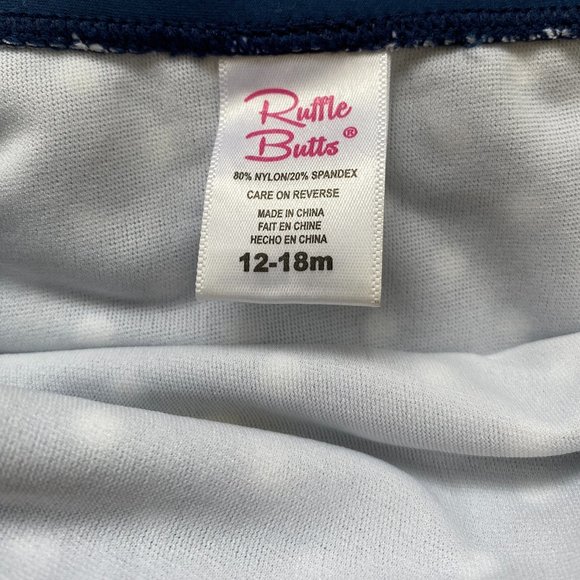 Ruffle Butts bathing suit and hat - Picture 6 of 6